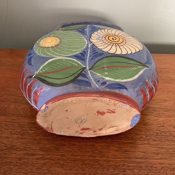 Mexican Tonala Wedding Vase - Picture 5 of 6